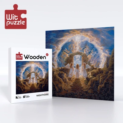 WitPuzzle《天堂》木质异形拼图 Hx001